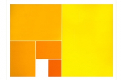 Colour Sequence [yellow / orange], 1972, screenprint, 56 x 76 cm, edition of 50
