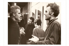 Peter Hedegaard with Michael Kidner, Curwen Gallery, London 1969