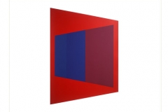 Trapezium [red / blue / purple], 1972, screenprint, 76 x 56 cm, edition of 25